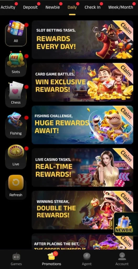 MGPK777 Game Bonuses