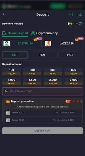 Bet AA Game Deposits