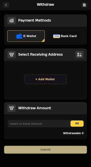 WD PAK777 Game Withdrawals